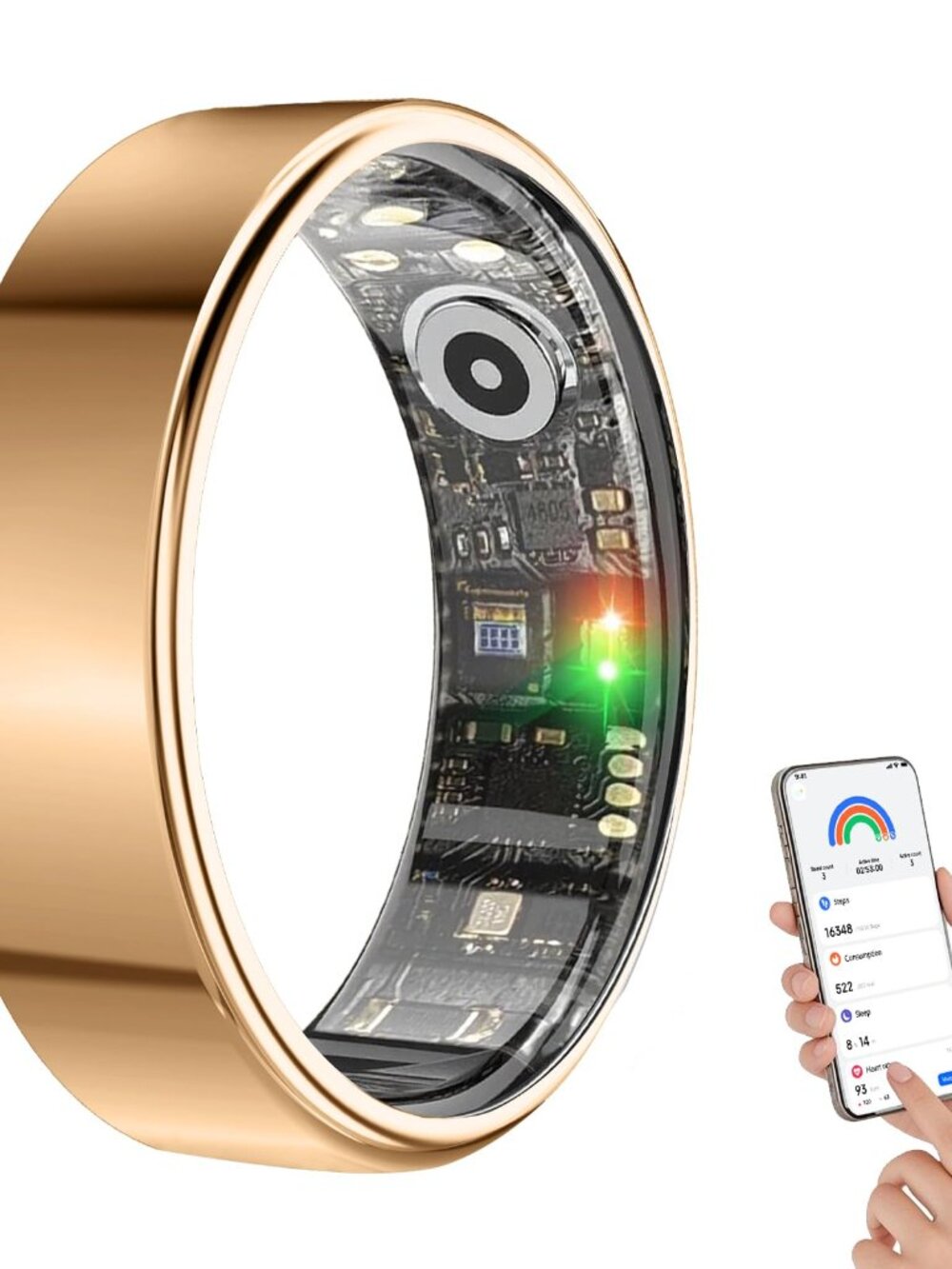 NEW BENIO Gen2 Smart Ring for Women Men Sleep Health 26 Upgr 5ATM Waterproof #12